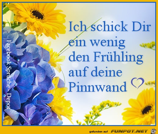 Schick dir ein wenig Fruehling Schick dir ein wenig Fruehling