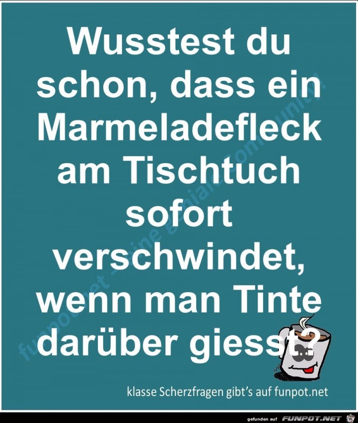 Scherzfrage Scherzfrage