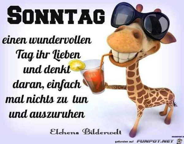 Sonntag Sonntag
