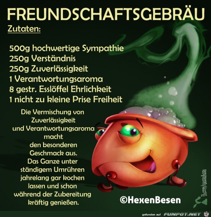 Freundschaftsgebraeu Freundschaftsgebraeu