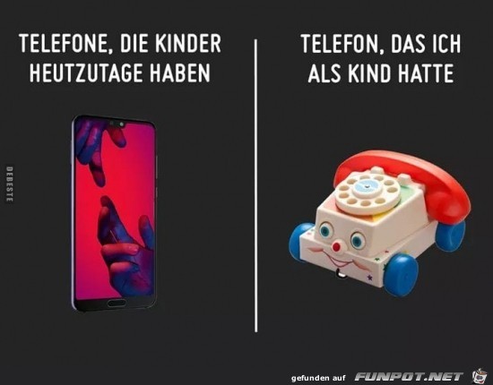 Telefone früher und heute....... Telefone früher und heute.......