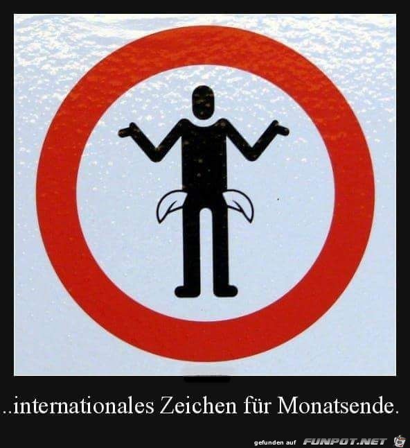 Monatsende Monatsende