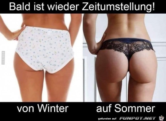 bald ist wieder Zeitumtellung....... bald ist wieder Zeitumtellung.......