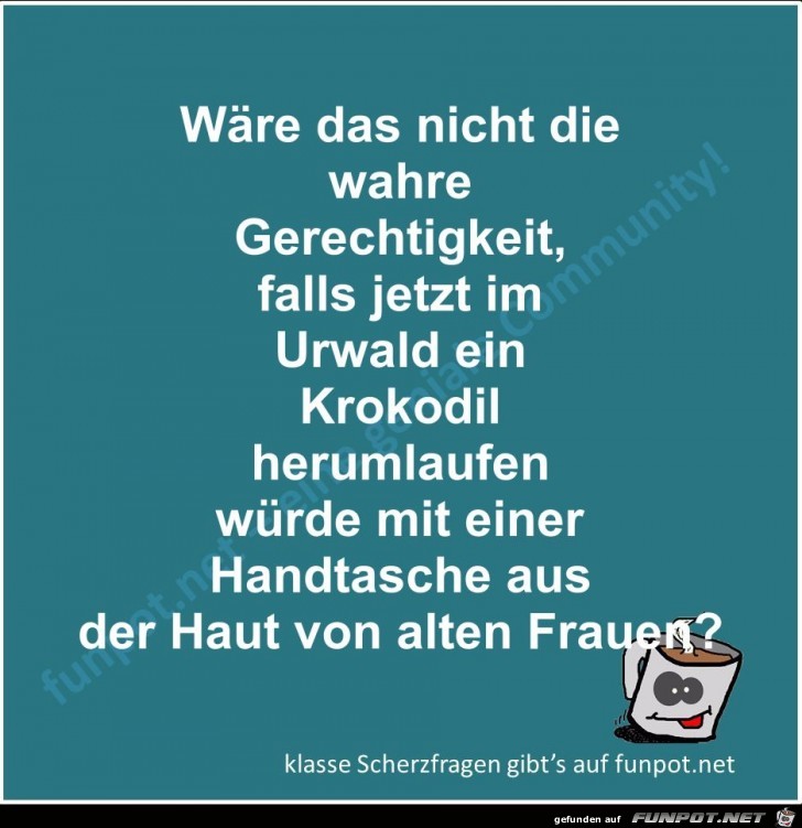 Scherzfrage Scherzfrage