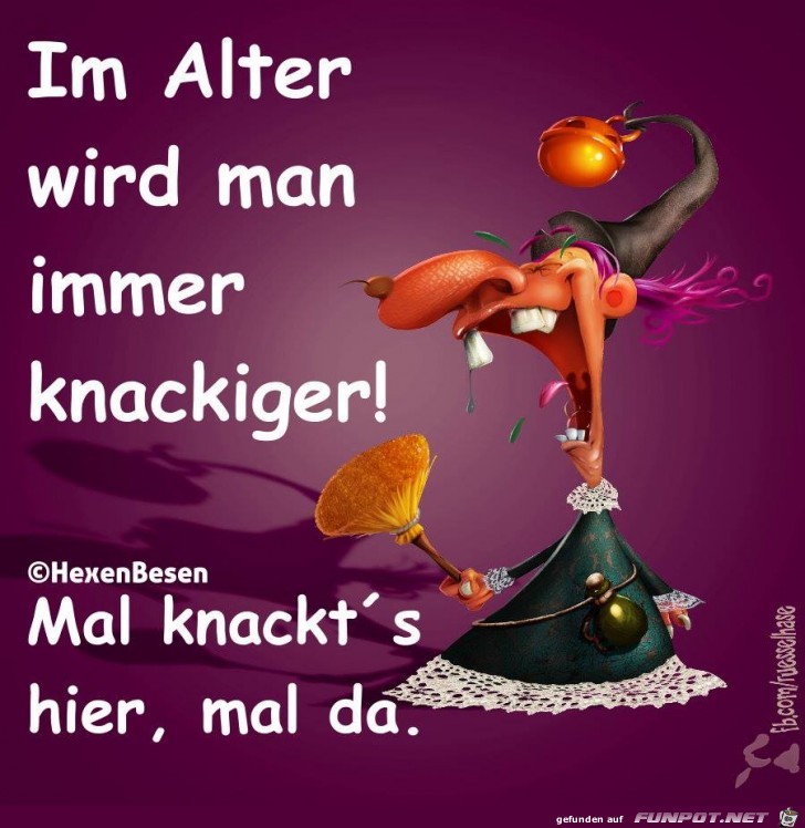 Mal knackts hier mal dort