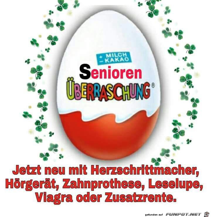 Hier wird an die ältere Generation gedacht Hier wird an die ältere Generation gedacht