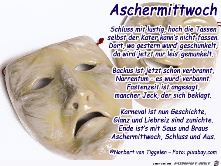 Aschermittwoch 2019