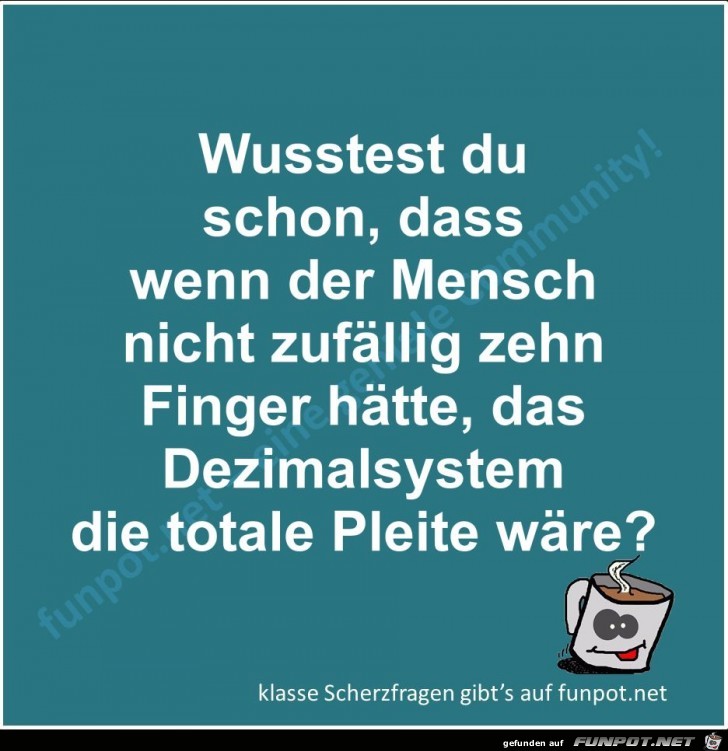 Scherzfrage Scherzfrage