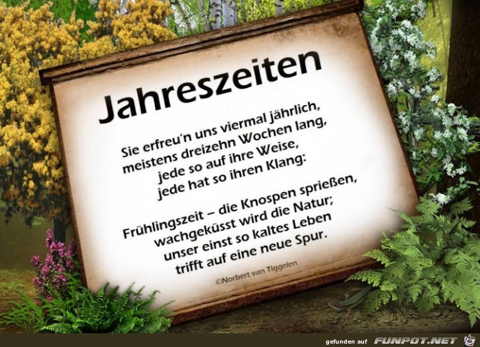 Jahreszeiten - Frühling 2019 Jahreszeiten - Frühling 2019