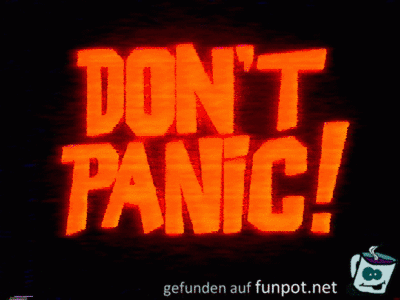 Panic! Panic!