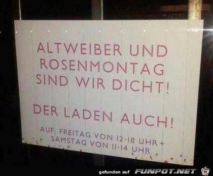 Klare Ansage