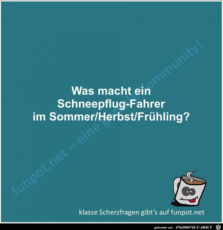 Scherzfrage Scherzfrage