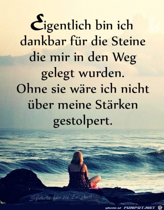 eigentlich bin ich dankbar eigentlich bin ich dankbar
