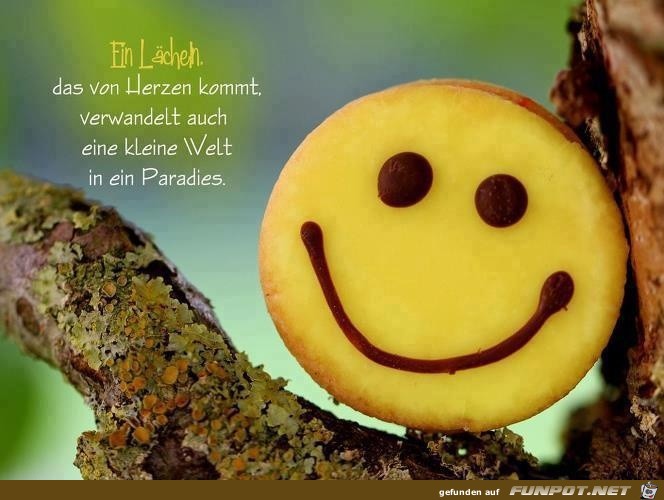 ein laecheln ein laecheln