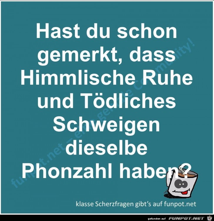 Scherzfrage Scherzfrage