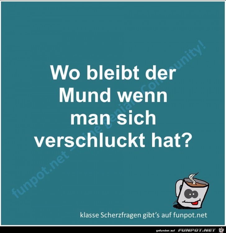Scherzfrage Scherzfrage