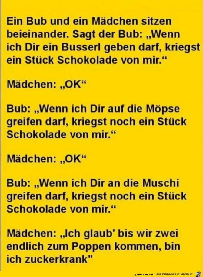 ein Bub und ein maedchen