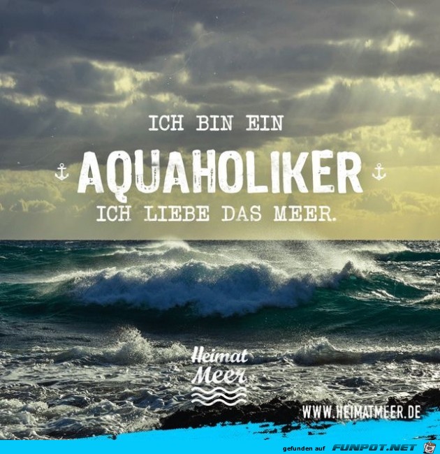 ich bin ein aquaholiker