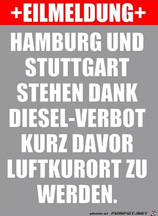 Eilmeldung Eilmeldung