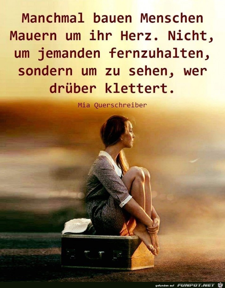 manchmal bauen Menschen manchmal bauen Menschen