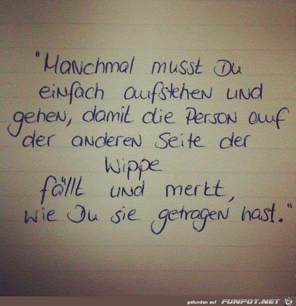 manchmal musst du einfach aufstehen manchmal musst du einfach aufstehen