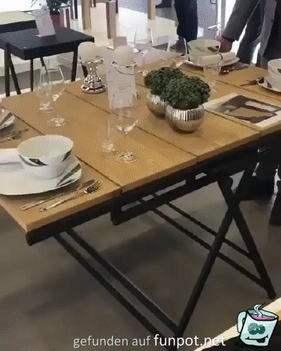 Platzsparend Platzsparend