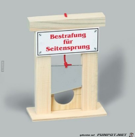 Bestrafung fr Seitensprung