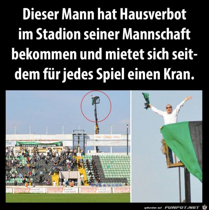 Hausverbot im Stadion Hausverbot im Stadion