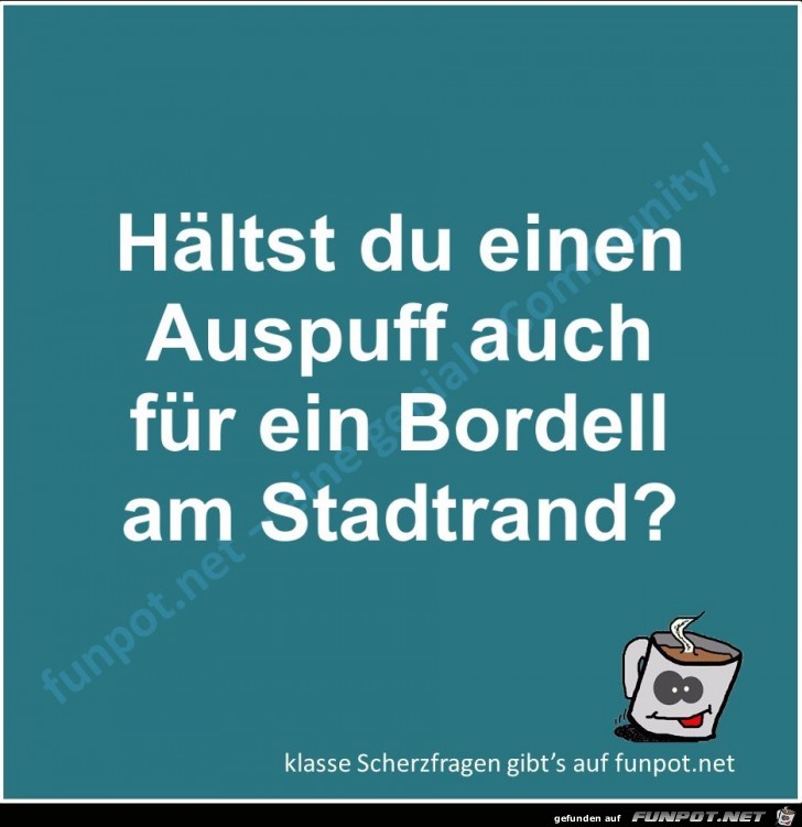 Scherzfrage Scherzfrage