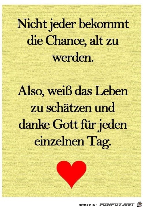 nicht jeder bekommt die chance nicht jeder bekommt die chance