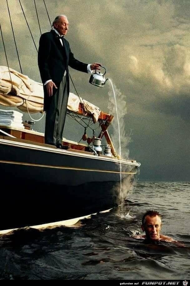 James, das Wasser ist zu kalt James, das Wasser ist zu kalt
