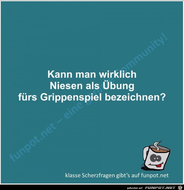 Scherzfrage Scherzfrage