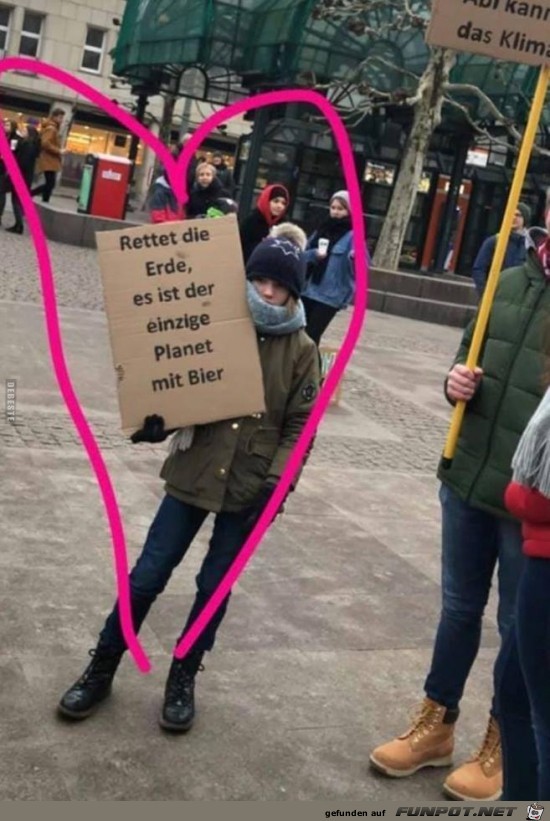 Rettet die Erde..... Rettet die Erde.....