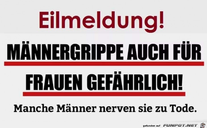 Mnnergrippe