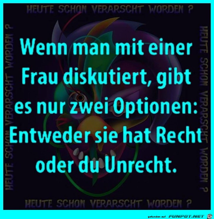 Zwei Optionen