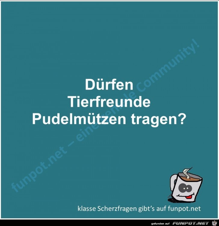 Scherzfrage Scherzfrage