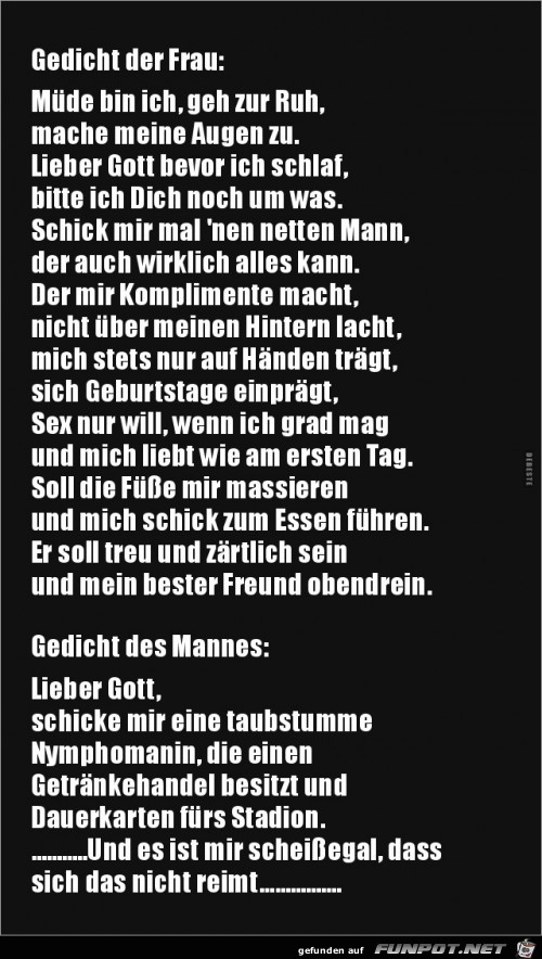 Gedicht der Frau:... Gedicht der Frau:...