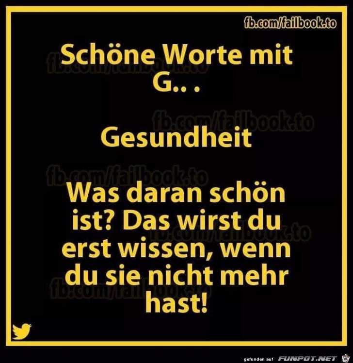 Schöne Worte mit G Schöne Worte mit G