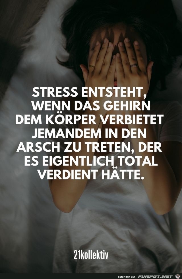 stress entsteht