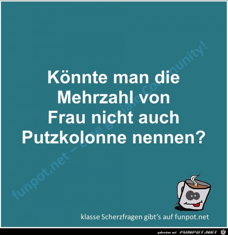 Scherzfrage Scherzfrage