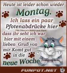 Heute ist leider schon wieder Montag Heute ist leider schon wieder Montag