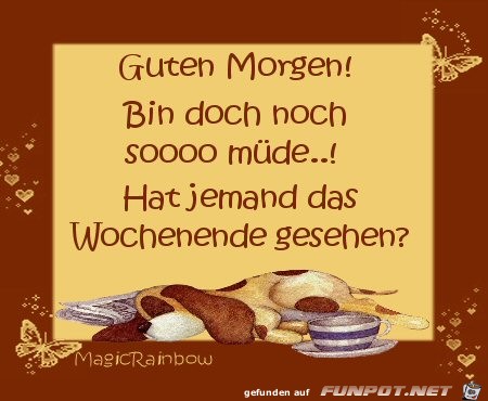 Guten Morgen Guten Morgen