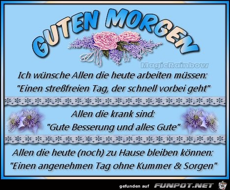 Guten Morgen Guten Morgen