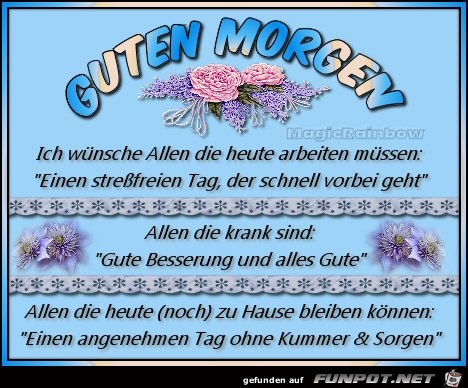 Guten Morgen