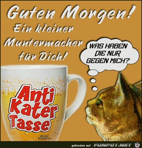 Guten Morgen-Anti Kater