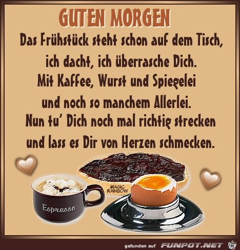 Guten Morgen