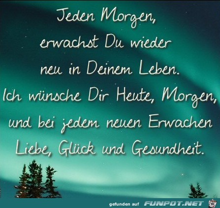 Guten Morgen-Poesie Guten Morgen-Poesie