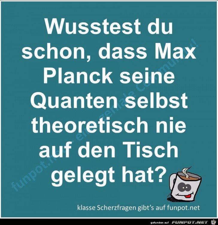 Scherzfrage Scherzfrage