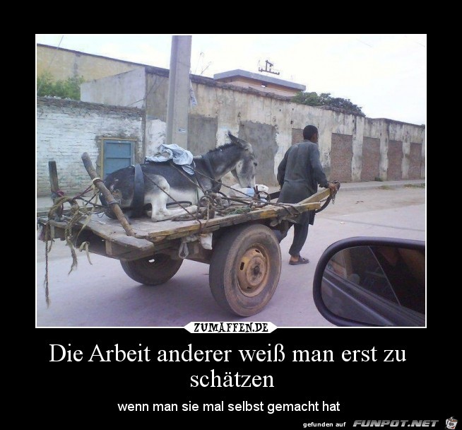 Arbeit anderer Arbeit anderer