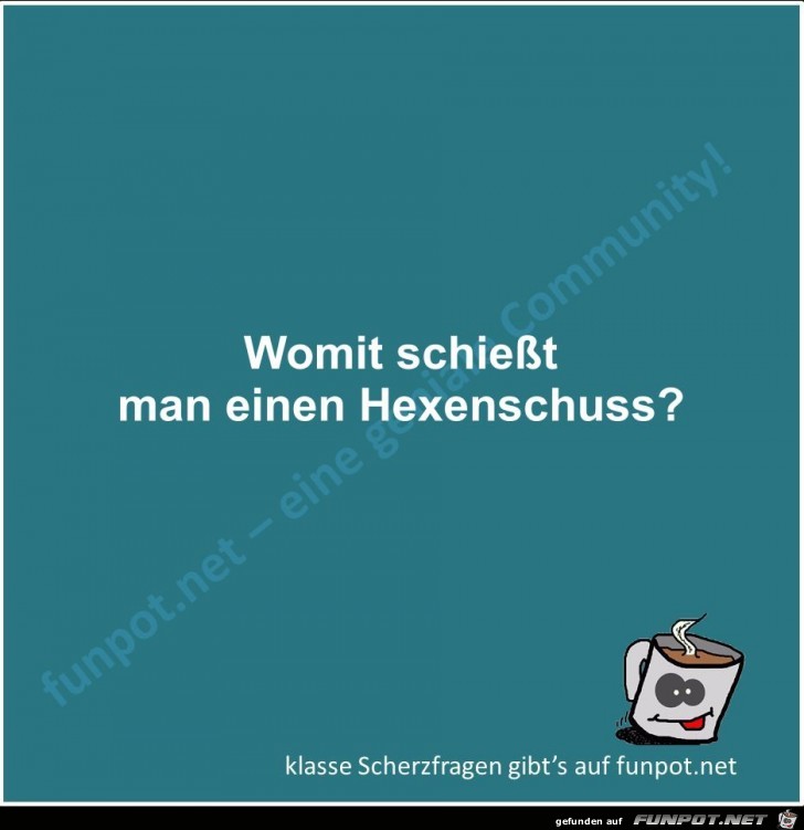Scherzfrage Scherzfrage